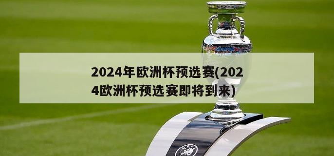 2024年欧洲杯预选赛(2024欧洲杯预选赛即将到来)